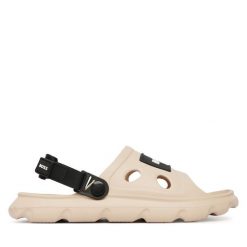 Sandały BOSS. Brązowe sandały chłopięce Boss, bez zapięcia. Za 249.99 zł.