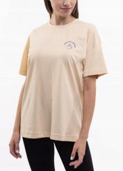 Koszulka damska Outhorn F0836 OTHAW23TTSHF0836 71S. Żółte t-shirty damskie Outhorn, s, bez wzorów, z bawełny, klasyczne, bez kołnierzyka. Za 48.99 zł.