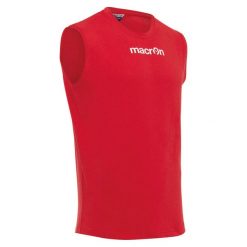 Tank top Macron MP 151 (x5). Czerwone t-shirty męskie Macron, m, bez wzorów, bez kołnierzyka. Za 104.00 zł.