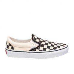 Buty na deskorolkę dla dorosłych Vans Classic. Białe buty sportowe męskie Vans, bez zapięcia, Vans Classic. W wyprzedaży za 277.50 zł.