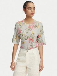 Liu Jo Sweter WA6422 MA71N Niebieski Regular Fit. Niebieskie swetry damskie Liu Jo, xl, bez wzorów, z wiskozy, bez kołnierzyka, bez ramiączek, bez kaptura. Za 649.99 zł.