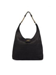 Elisabetta Franchi Torebka BS-01A-61E2-V390 Czarny. Czarne torebki do ręki damskie Elisabetta Franchi, bez wzorów, ze skóry, bez dodatków. Za 1,659.99 zł.