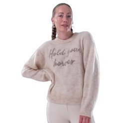 Sweter damski PS of Sweden Quote Mohair Mix. Brązowe swetry damskie PS OF SWEDEN, na zimę, bez wzorów, bez kołnierzyka, bez ramiączek, bez kaptura. Za 712.00 zł.