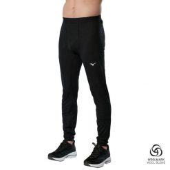 Legginsy merino Mizuno BT PR. Czarne legginsy sportowe męskie Mizuno, l, bez wzorów, z materiału, długie, do biegania. Za 383.00 zł.