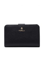 Furla Portfel Camelia WP00314-HSF000-O6000-1-007-20-CN-P Czarny. Czarne portfele damskie Furla, bez wzorów, ze skóry. Za 749.99 zł.