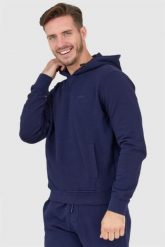 AERONAUTICA MILITARE Granatowa bluza męska z kapturem, Rozmiar XXL. Niebieskie bluzy męskie Aeronautica Militare, l, bez wzorów, z kapturem. W wyprzedaży za 332.99 zł.