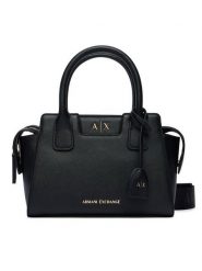 Armani Exchange Torebka XW002159 AF26570 UC001 Czarny. Czarne torebki do ręki damskie Armani Exchange, bez wzorów, ze skóry, bez dodatków. Za 654.99 zł.