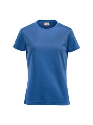 Clique Ice-T Women koszulka damska z oddychającego poliestru – royal blue. Niebieskie koszulki sportowe damskie CLIQUE, xl, bez wzorów, z poliesteru, bez kołnierzyka, bez ramiączek. Za 113.66 zł.