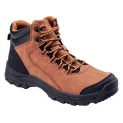 Buty trekkingowe męskie Hi-Tec Renar Mid. Brązowe trekkingi męskie Hi-tec, za kostkę, outdoorowe. Za 295.99 zł.
