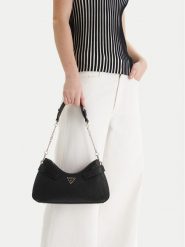 Guess Torebka Serenova HWZG80 91180 Czarny. Czarne torebki do ręki damskie Guess, z aplikacjami, ze skóry, bez dodatków. Za 639.99 zł.