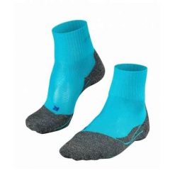 Skarpetki damskie Falke TK2 Short Cool. Czarne skarpety damskie Falke, bez wzorów, z elastanu. Za 151.00 zł.
