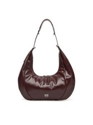 PINKO Torebka Slouchy Hobo Big PE 25 PLTT 104295 A26J Bordowy. Czerwone torebki do ręki damskie Pinko, bez wzorów, ze skóry, bez dodatków. Za 1,189.00 zł.