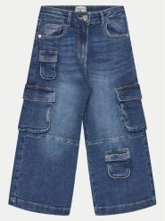 Original Marines Jeansy DEA3535F Granatowy Wide Leg. Niebieskie jeansy dla dziewczynek Original Marines, z bawełny. Za 119.99 zł.