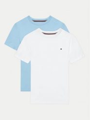 Tommy Hilfiger Komplet t-shirtów UB0UB00310 Kolorowy Regular Fit. T-shirty dla chłopców Tommy Hilfiger, bez wzorów, z bawełny, bez ramiączek. Za 129.99 zł.