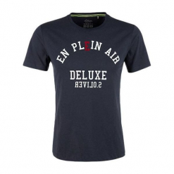 S.Oliver T-Shirt Męski Xxl Ciemnoniebieski. Czarne t-shirty męskie S.Oliver, z bawełny. Za 59.00 zł.