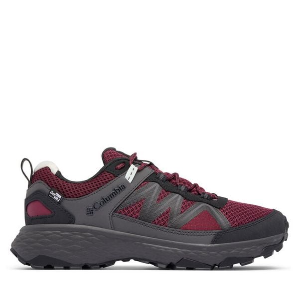 Trekkingi Columbia. Czerwone obuwie sportowe damskie Columbia, bez wzorów, trekkingowe. Za 419.99 zł.