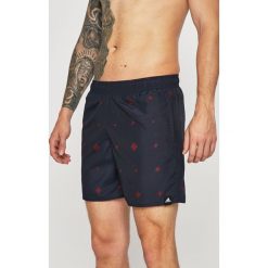 Adidas Performance - Kąpielówki. Niebieskie kąpielówki męskie adidas Performance, l, bez wzorów, z materiału. Za 159.90 zł.