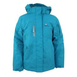 Parka dziewczęca Peak Mountain Fadika. Niebieskie kurtki i płaszcze dla dziewczynek Peak Mountain, na zimę, bez wzorów, z polaru, długie. Za 170.00 zł.