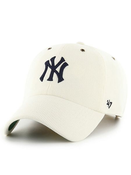 47 Brand Czapka z daszkiem MLB New York Yankees Thin Cord ’47 Clean Up B-TCDCU17IWS Écru. Rękawiczki męskie 47 Brand, bez wzorów, z bawełny. Za 159.99 zł.