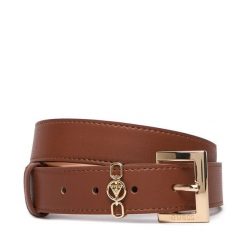 Pasek Damski Guess. Brązowe paski damskie Guess, z aplikacjami. Za 159.99 zł.
