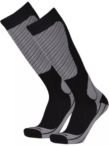 Skarpety narciarskie damskie Fundango Ski Socks. Czarne skarpety damskie Fundango, bez wzorów, z materiału. Za 79.90 zł.