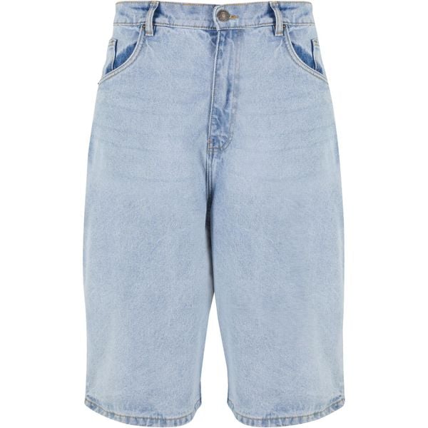Szorty Urban Classics 90's Heavy. Czarne spodnie materiałowe męskie Urban Classics, s, bez wzorów, z bawełny, klasyczne. Za 129.35 zł.