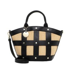 Tamaris Torebka Shopper TAS Kirsti Torby na zakupy 1 ct Damski. Torby na ramię damskie Tamaris, z aplikacjami, z materiału, zdobione, bez dodatków. Za 275.99 zł.