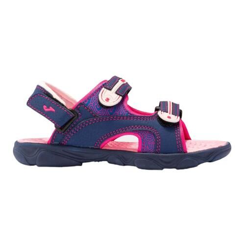 Sandały dziewczęce, S.Ocean Jr 23 SOCEJS. Czerwone sandały dziewczęce Joma, z materiału, bez zapięcia. Za 69.99 zł.