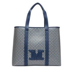 Torebka Max Mara Beachwear. Niebieskie torebki do ręki damskie Max Mara Beachwear, bez wzorów, bez dodatków. Za 944.99 zł.