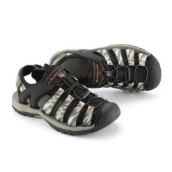 Sandały męskie turystyczne z zakrytym noskiem Alpine Pro Korem. Zielone sandały męskie Alpine Pro, bez zapięcia. W wyprzedaży za 299.00 zł.