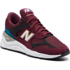 Sneakersy NEW BALANCE - WSX90RPD Bordowy. Czerwone półbuty damskie New Balance, bez wzorów, z materiału, bez obcasa, bez zapięcia. W wyprzedaży za 279.00 zł.
