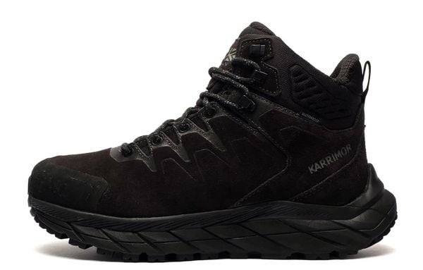 Buty sportowe męskie Karrimor Goshawk Mid. Czarne trekkingi męskie Karrimor, do biegania. Za 283.49 zł.