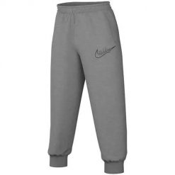 Spodnie sportowe męskie Nike Club. Szare spodnie sportowe męskie Nike, l, bez wzorów, z dresówki. Za 418.00 zł.