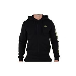 Bluza z kapturem Sergio Tacchini NAMAR. Czarne bluzy męskie Sergio Tacchini, m, bez wzorów, z bawełny, z kapturem. Za 203.30 zł.