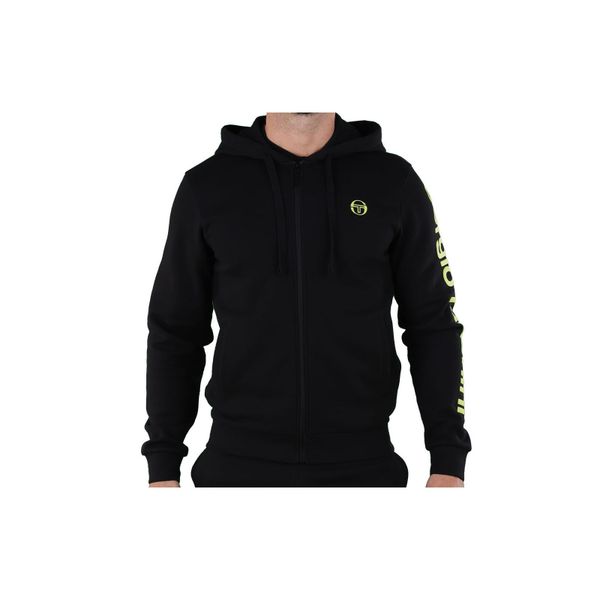 Bluza z kapturem Sergio Tacchini NAMAR. Czarne bluzy męskie Sergio Tacchini, m, bez wzorów, z bawełny, z kapturem. Za 168.80 zł.
