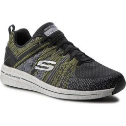 Buty SKECHERS - In The Mix II 52615/BKLM Black/Lime. Czarne buty sportowe męskie Skechers, z materiału. W wyprzedaży za 219.00 zł.