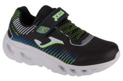Buty sportowe Sneakersy chłopięce, Aquiles Jr 24 JAQUIW. Czarne trampki i tenisówki chłopięce Joma, bez wzorów, z materiału, sportowe, przed kostkę, bez zapięcia. Za 119.99 zł.