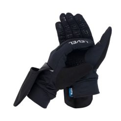 Rękawice trekkingowe męskie Level Spider Plus. Czarne rękawiczki męskie Level, bez wzorów, sportowe. Za 55.99 zł.