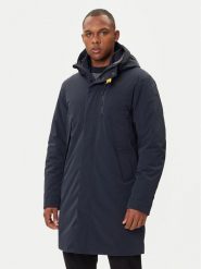 Parajumpers Płaszcz zimowy Easy 25WMPMJKBC03 Granatowy Regular Fit. Niebieskie płaszcze męskie Parajumpers, na zimę, m, bez wzorów, z syntetyku, bez kaptura. Za 3,009.00 zł.