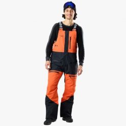 Spodnie narciarskie męskie Swedemount Freeride Bib Pants wodoodporne. Brązowe spodnie snowboardowe męskie SWEDEMOUNT, m, bez wzorów, narciarskie. Za 899.99 zł.