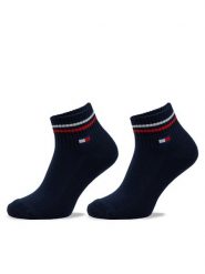 Tommy Hilfiger Skarpety krótkie 701228177 Granatowy. Niebieskie skarpety damskie Tommy Hilfiger, bez wzorów, z bawełny. Za 49.99 zł.