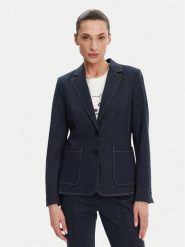 Olsen Marynarka 15001470 Granatowy Regular Fit. Niebieskie żakiety damskie Olsen, bez wzorów, z wiskozy. Za 499.99 zł.