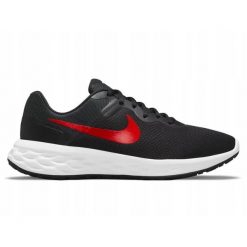 Buty Nike Revolution 6 Next DC3728-005. Czarne buty sportowe męskie Nike, bez zapięcia, do biegania, nike revolution. Za 293.60 zł.