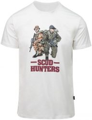 Helikon-Tex T-shirt (Scud Hunters) - Biały. Białe t-shirty męskie HELIKON-TEX, m, bez wzorów, bez kołnierzyka. Za 92.25 zł.