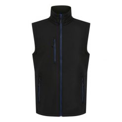 Bezrękawnik Softshell Męski Navigate 2warstwowy. Czarne kurtki sportowe męskie Regatta, m, bez wzorów, z softshellu, trekkingowe. Za 122.99 zł.