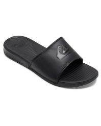Klapki basenowe męskie Quiksilver Bright Coast Slide. Czarne klapki męskie Quiksilver, z materiału, sportowe. Za 136.10 zł.