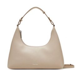 Torebka Calvin Klein. Brązowe torebki do ręki damskie Calvin Klein, bez wzorów, klasyczne, bez dodatków. Za 309.99 zł.