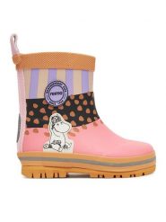 Reima Kalosze Magisk Moomin 5400001B Różowy. Czerwone kalosze dziewczęce Reima, bez wzorów. Za 139.99 zł.