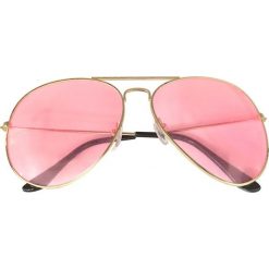 Okulary przeciwsłoneczne bonprix złoty kolor - kolor czerwonego złota. Okulary przeciwsłoneczne damskie marki QUECHUA. Za 34.99 zł.