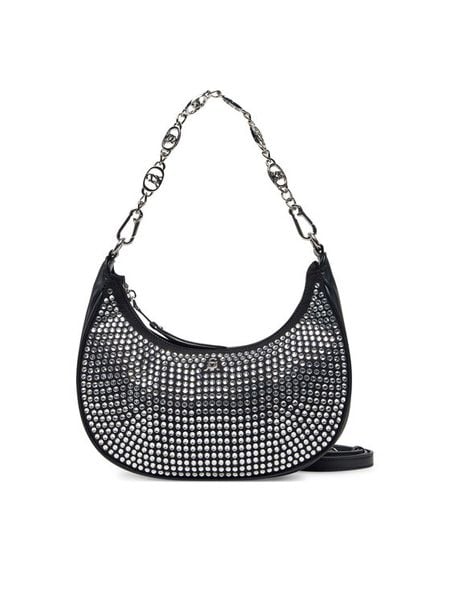 Steve Madden Torebka Bwand-R SM13001698 Czarny. Czarne listonoszki damskie Steve Madden, bez wzorów, ze skóry, bez dodatków. Za 339.99 zł.